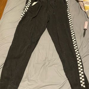 Checkered George sweats